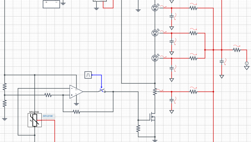 DesignSpark LED with Thermal Shutdown